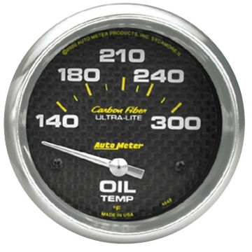 Picture of AutoMeter AM Carbon Fiber Gauges - 4848