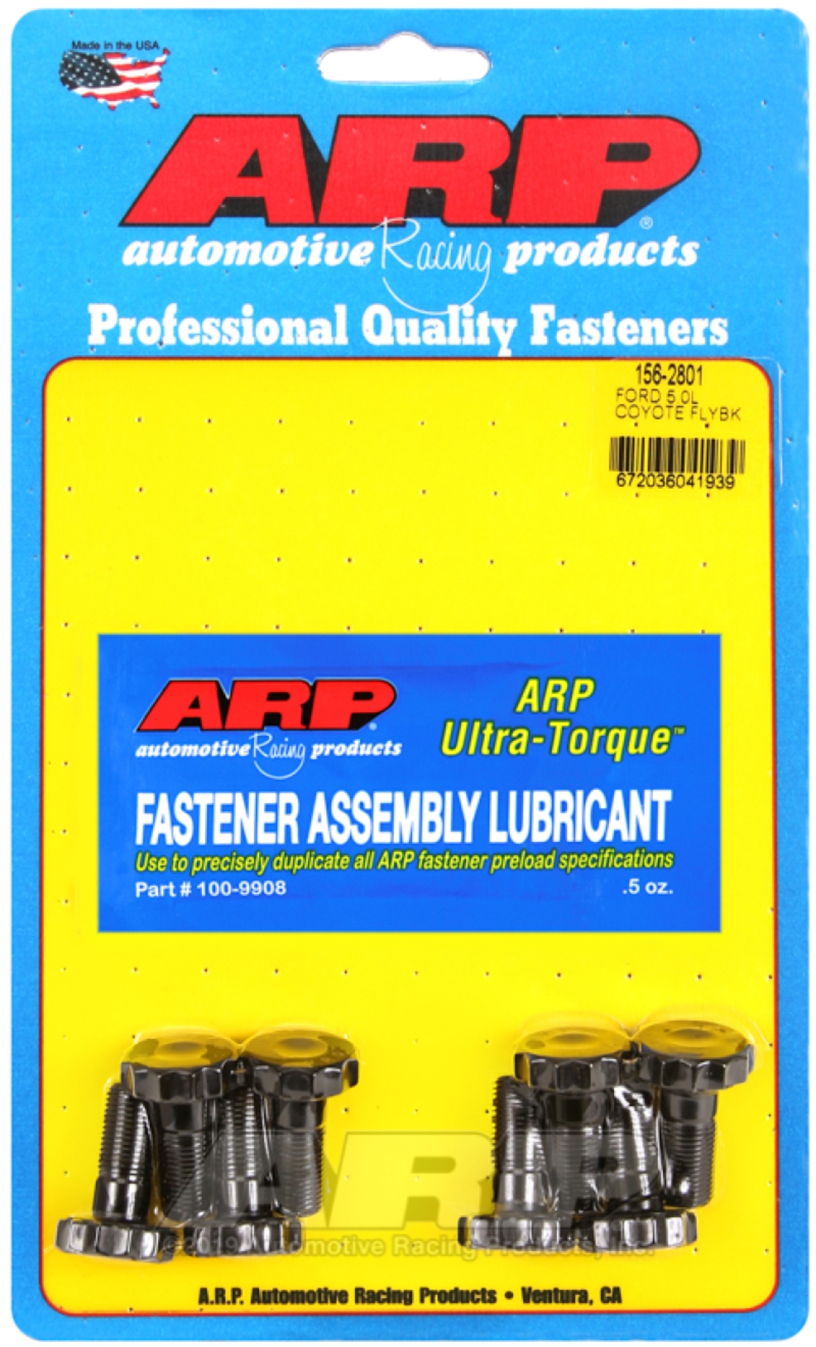 Picture of ARP Flywheel Bolt Kits Hardware Kits - 156-2801