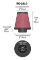 Picture of K&N Engineering KN Universal Air Filter - RC-2310