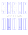 Picture of King Engine Bearings KING Main Bearings - MB5171AM