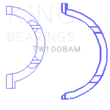 Picture of King Engine Bearings KING Thrust Washers - TW1008AM