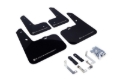 Picture of Rally Armor RAL UR Blk Flap/Silver Logo Mud Flaps - MF24-UR-BLK/SIL