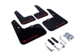Picture of Rally Armor RAL UR Blk Flap/Rd Logo Mud Flaps - MF24-UR-BLK/RD