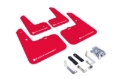 Picture of Rally Armor RAL UR Red Flap/Wht Logo Mud Flaps - MF24-UR-RD/WH