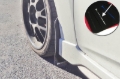 Picture of Rally Armor RAL UR Blk Flap/Wht Logo Mud Flaps - MF24-UR-BLK/WH