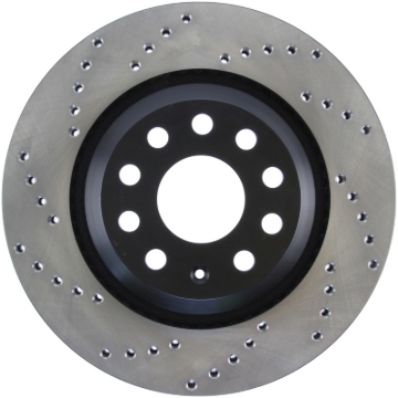 Picture of Sport Cross Drilled Brake Rotor; Rear Right