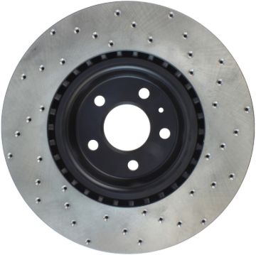 Picture of Sport Cross Drilled Brake Rotor; Front Right