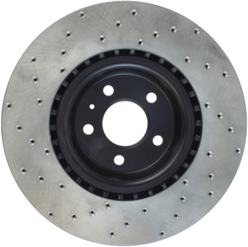 Picture of Sport Cross Drilled Brake Rotor; Front Left