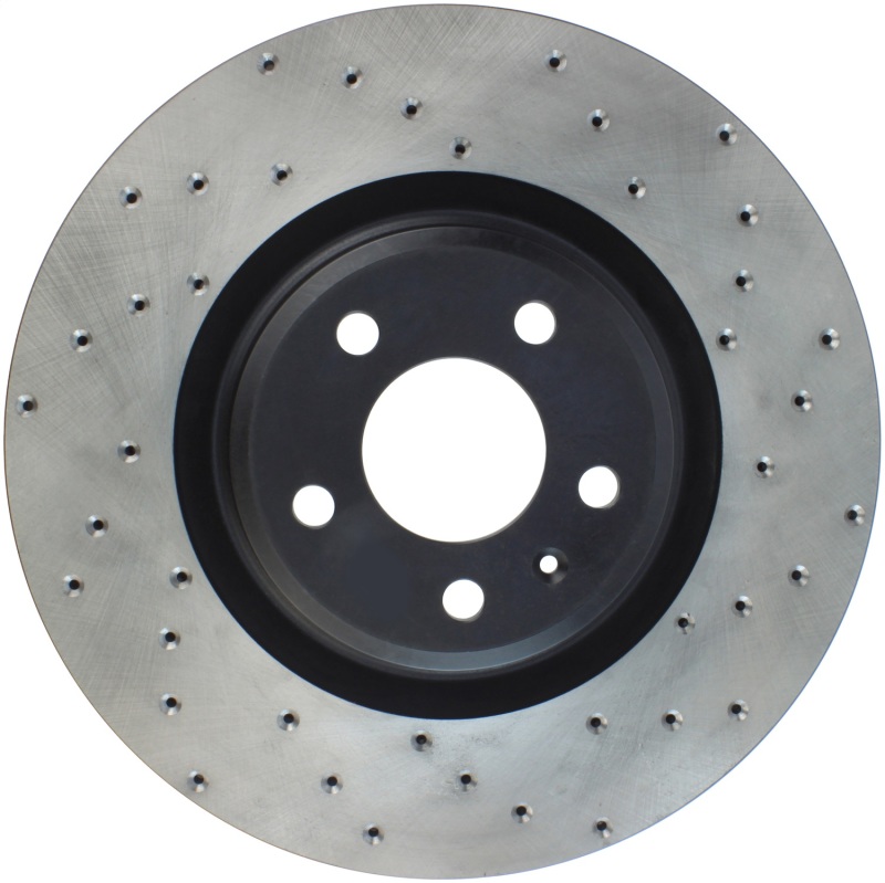 Picture of Sport Cross Drilled Brake Rotor; Front Left