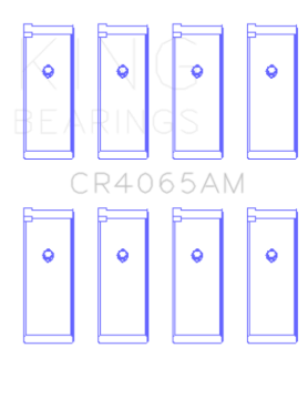 Picture of King Engine Bearings KING Connecting Rod Bearings - CR4065AM