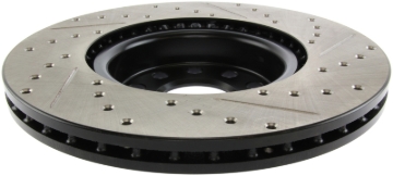 Picture of Sport Drilled & Slotted Brake Rotor; Front Right