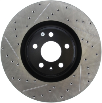 Picture of Sport Drilled & Slotted Brake Rotor; Front Right