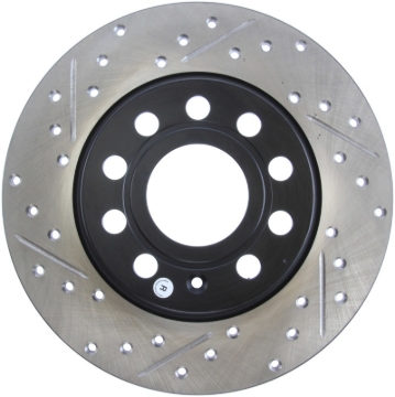 Picture of Sport Drilled & Slotted Brake Rotor; Rear Right