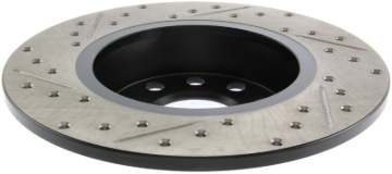 Picture of Sport Drilled & Slotted Brake Rotor; Rear Left