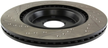 Picture of Sport Drilled & Slotted Brake Rotor; Rear Left