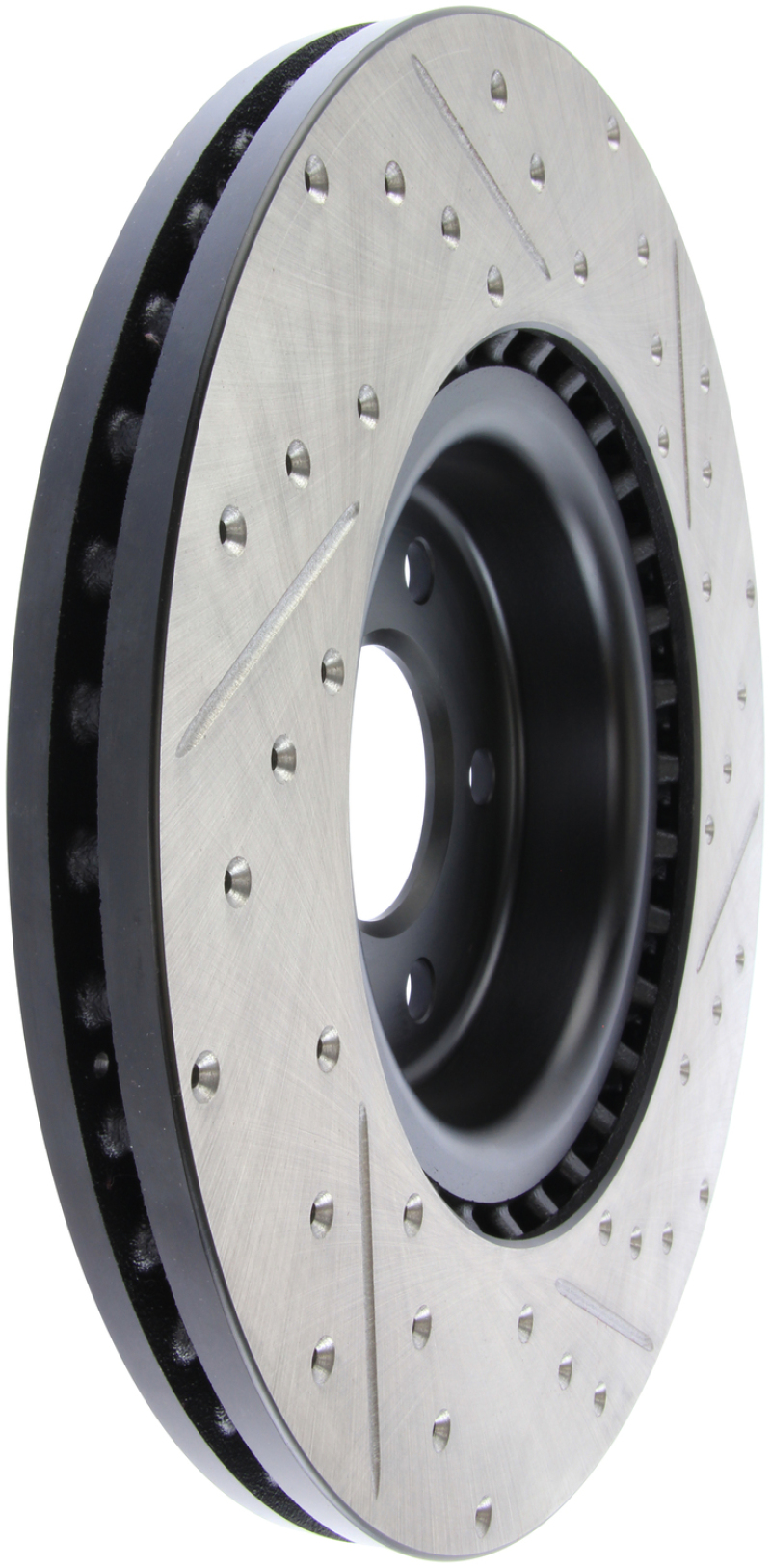 Picture of Sport Drilled & Slotted Brake Rotor; Front Right