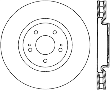 Picture of Sport Drilled & Slotted Brake Rotor; Front Right