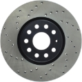 Picture of Sport Cross Drilled Brake Rotor; Front Right
