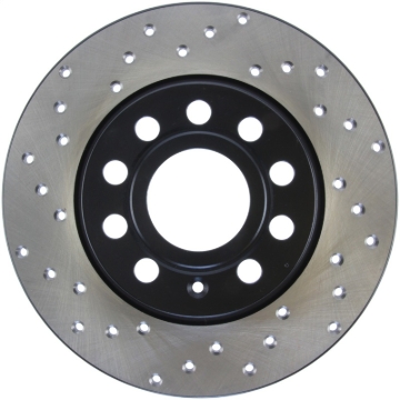Picture of Sport Cross Drilled Brake Rotor; Rear Right