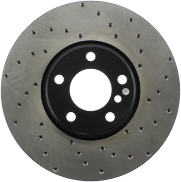 Picture of Sport Cross Drilled Brake Rotor; Front Left