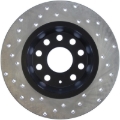 Picture of Sport Cross Drilled Brake Rotor; Rear Left