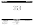 Picture of Sport Cross Drilled Brake Rotor; Rear Left