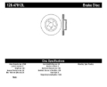 Picture of Sport Cross Drilled Brake Rotor; Front Left