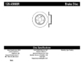 Picture of Sport Cross Drilled Brake Rotor; Rear Right