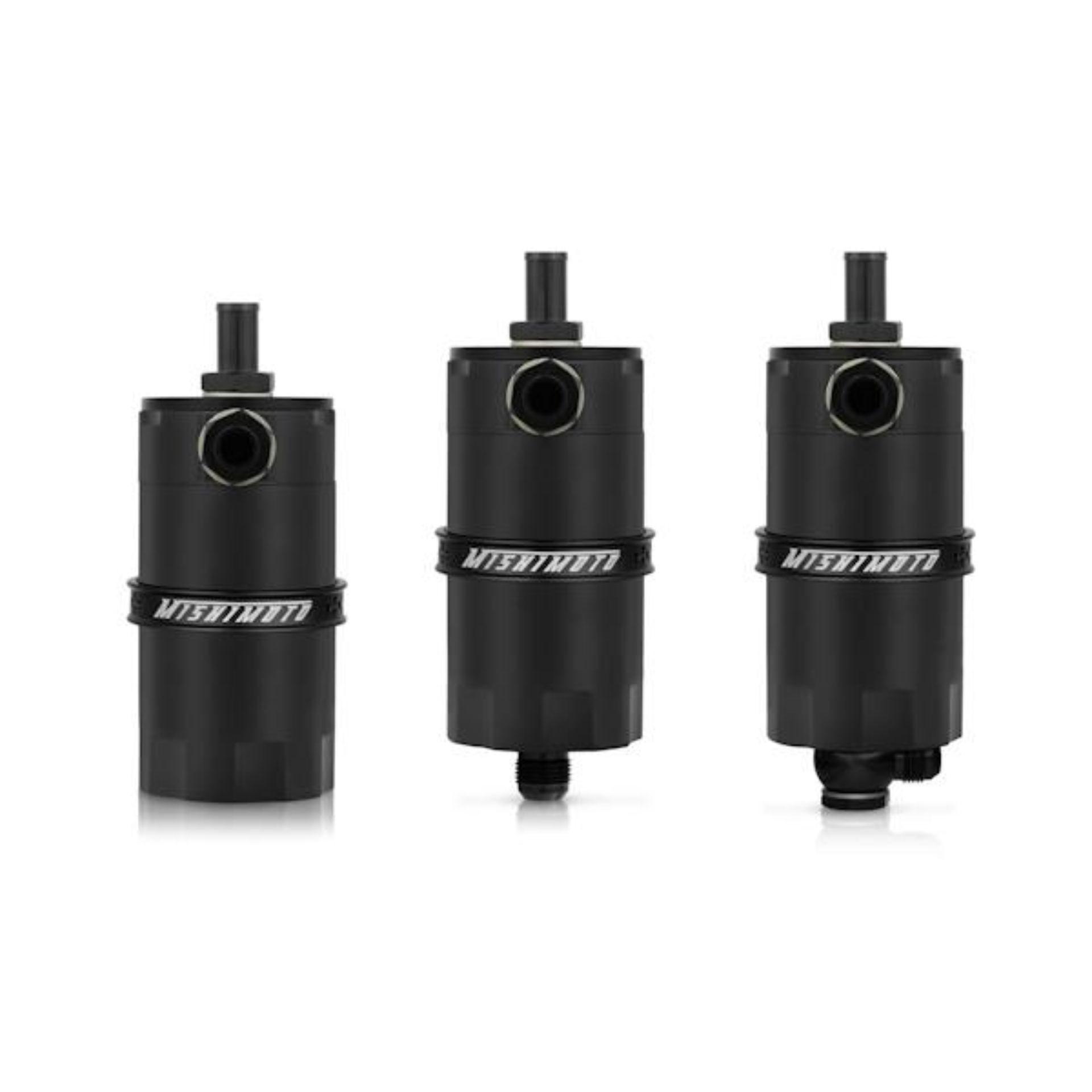 Picture of Mishimoto MM Baffled Oil Catch-Univ Oil Catch Cans - MMBCC-UNI-BK
