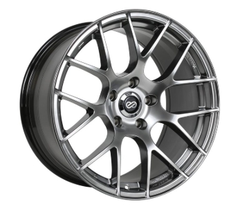 Picture of Enkei Raijin 19x8.5 42mm Offset 5x112 Bolt Pattern 72.6 Hub Bore Hyper Silver Wheel