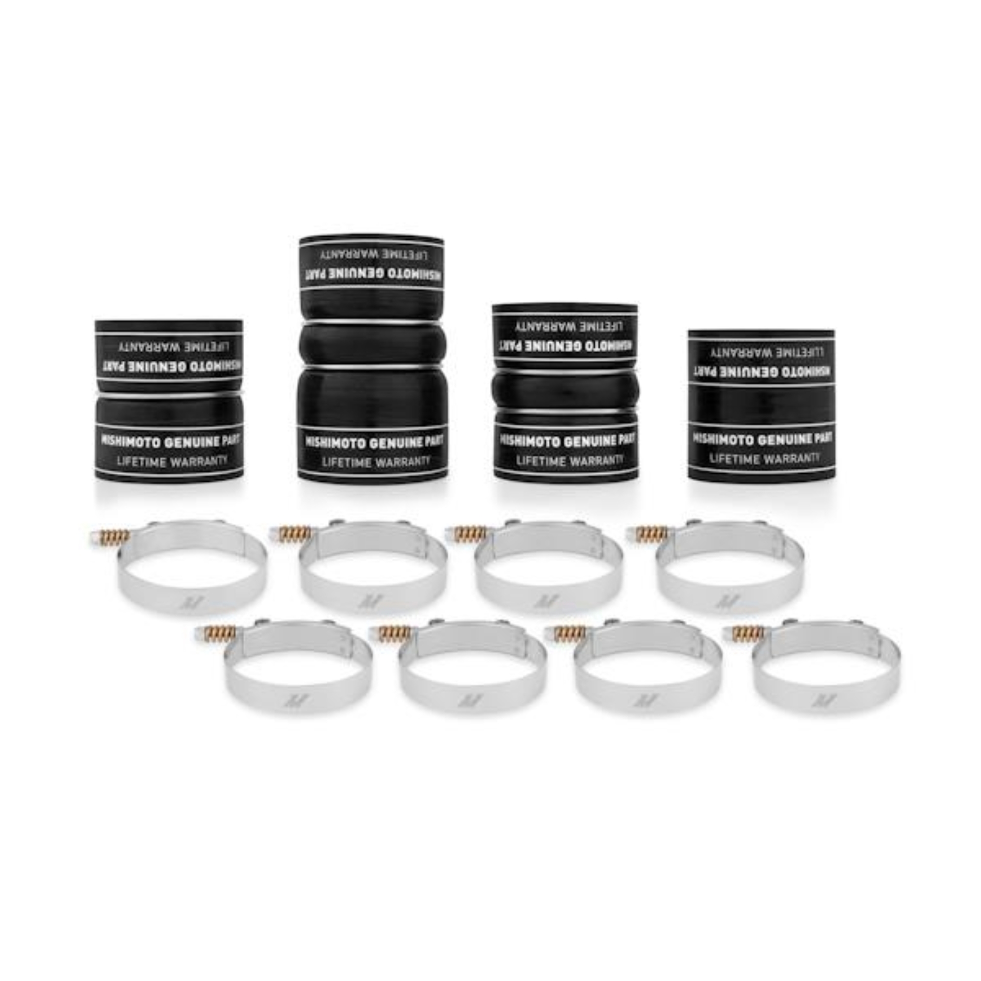 Picture of Mishimoto MM Boot Kits Silicone Couplers & Hoses - MMBK-F2D-08BK
