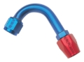 Picture of 10AN ProClassic 120 Degree 1-1/4" Radius Hose End With Red/Blue Finish