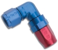 Picture of 8AN 90 Degree Forged Aluminum Hose End With Red/Blue Finish