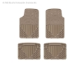Picture of WeatherTech 64-79 Volkswagen Bug Front and Rear Rubber Mats - Tan