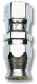 Picture of 6AN PowerFlex Straight Hose End With Endura Finish