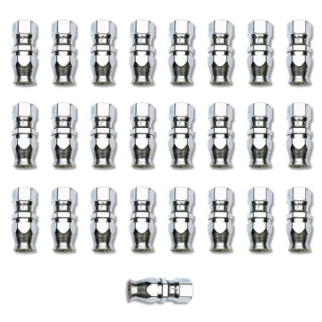 Picture of 10AN PowerFlex Straight Hose End With Endura Finish - 25 Pack