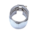 Picture of 4AN Tube Seal Hose Ends For 1/4" Vacuum Hose With Chrome Finish