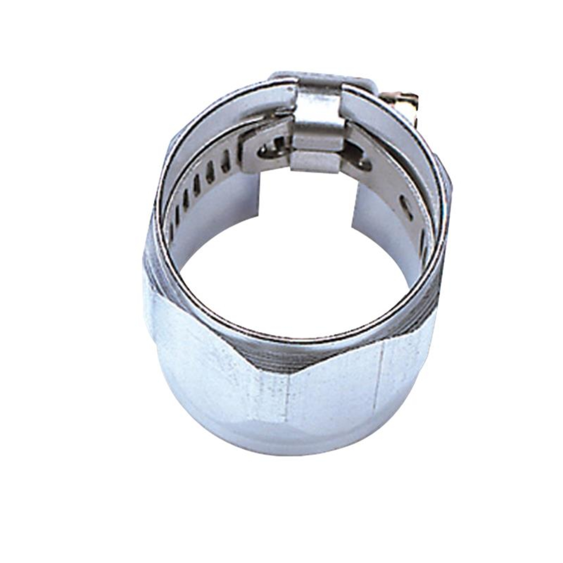 Picture of 4AN Tube Seal Hose Ends For 1/4" Vacuum Hose With Chrome Finish