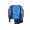 Picture of 4AN Tube Seal Hose Ends For 1/4" Vacuum Hose With Blue Finish