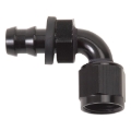 Picture of 8AN Twist-Lok 90 Degree Hose Ends With Black Finish