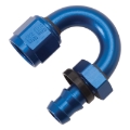 Picture of 10AN Twist-Lok 180 Degree Tight 5/16" Radius Hose End With Blue Finish