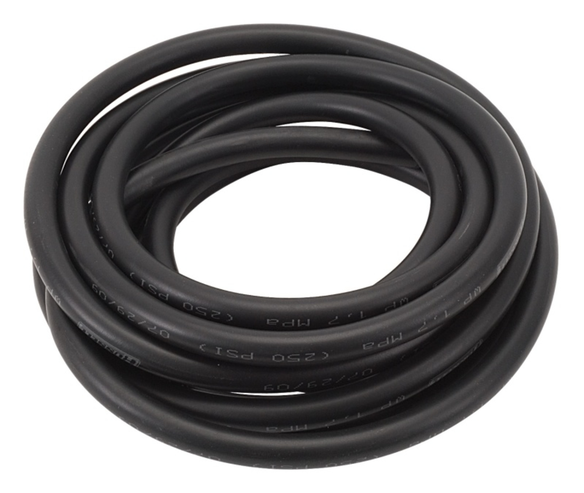 Picture of 8AN Russell Twist-Lok Hose Black In Pre-Packaged 6 Foot Length