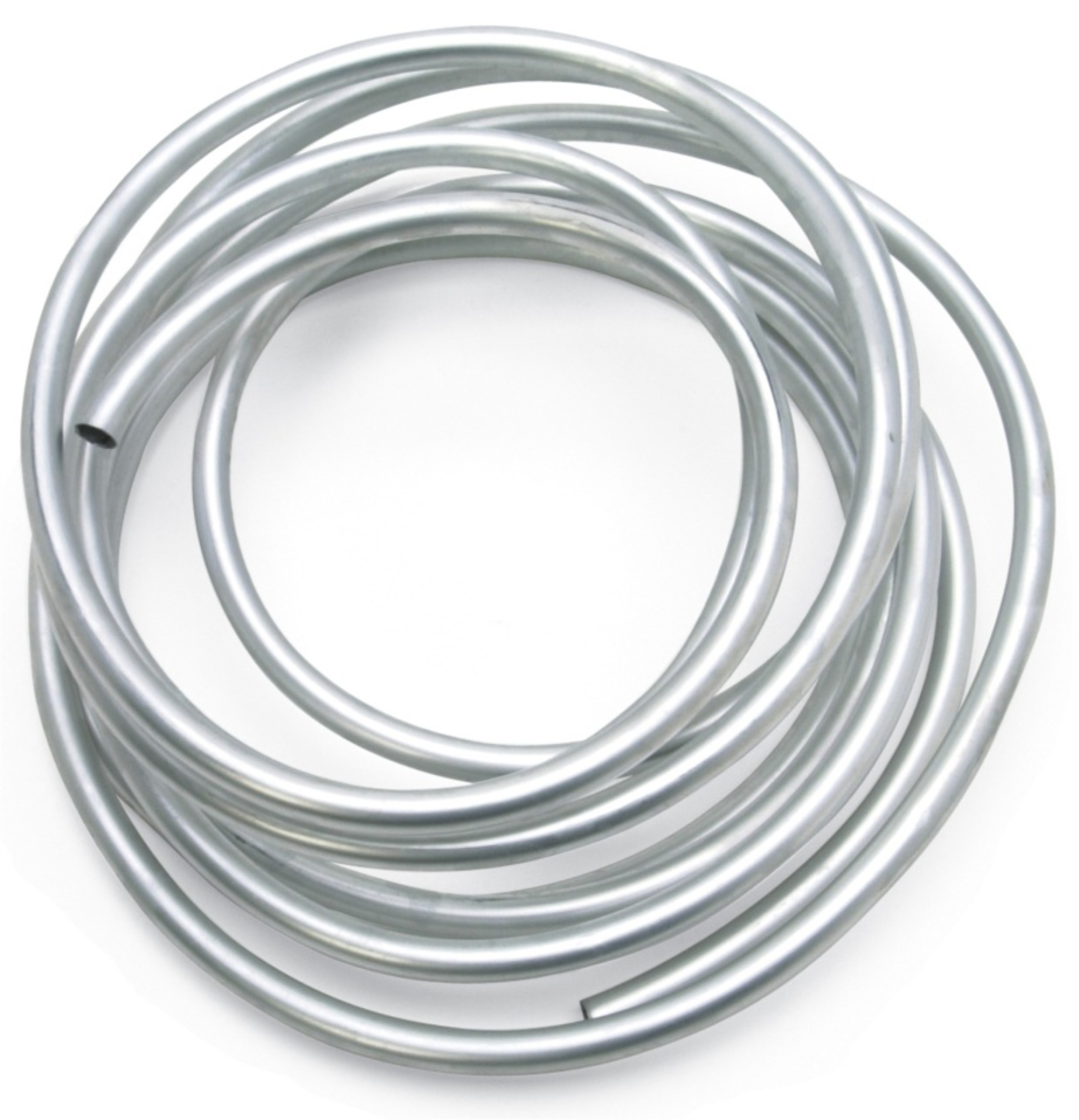 Picture of 3/8" Tube Size Aluminum Fuel Lines With Natural Finish