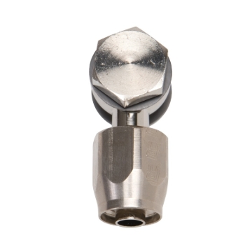Picture of 6AN Edelbrock Thunder/Performer Carb 5/8" -20 Banjo Fitting, Endura Finish