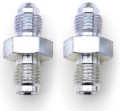 Picture of 3AN To 3/8" X 24 I.F. Male Brake Adapter Fitting With Black Finish- Pair