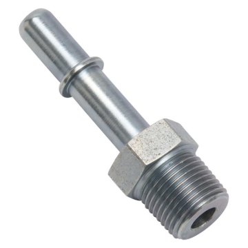 Picture of 3/8" NPT Male x 3/8" SAE Quick-Disconnect Male Adapter With Zinc Finish