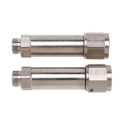 Picture of 8AN Demon & BG Carb Inlet Fitting With 9/16"-24 (3-1/4") Endura Finish - Pair