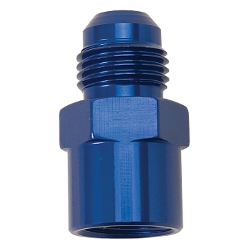 Picture of M16 X 1.5 To 6AN Flare Adapter Female Fitting With Blue Finish