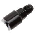 Picture of 6AN Male x -16" SAE Quick-Disconnect Female Fitting With Black Finish