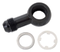 Picture of 6AN Male Flare For Civics/Integras With Fuel Damper (12mm) With Black Finish